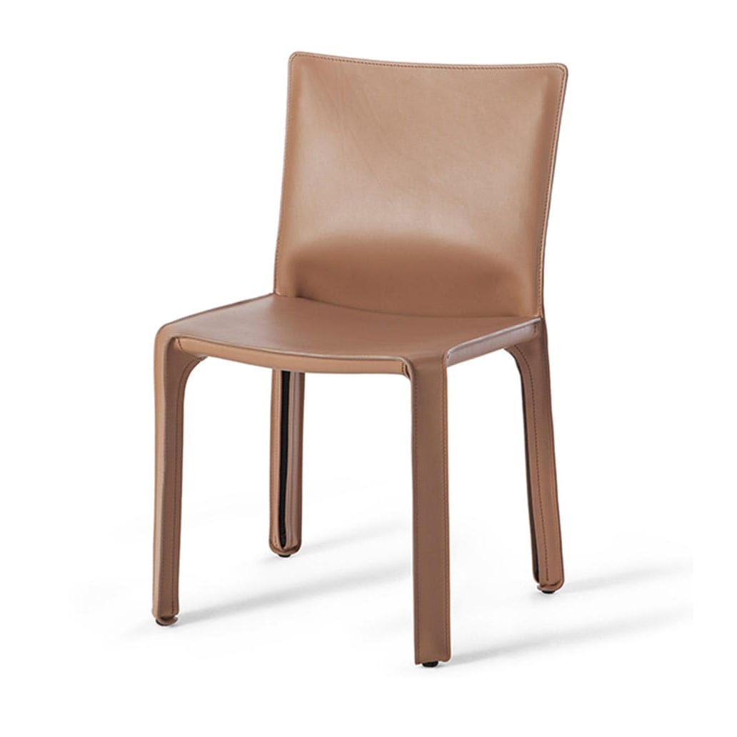 Cassina（カッシーナ）412 CAB 【在庫色/赤茶】キャブ アームレス