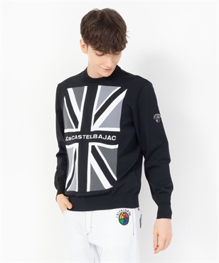 カプセルコレクション】Peユニオンジャックインターシャセーター