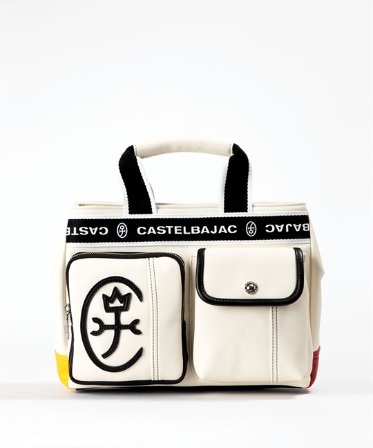 【カステルバジャック】ミニトートバッグ ドミネ ホワイト ミニトートバッグ<ドミネ> | カステルバジャック（CASTELBAJAC）公式通販