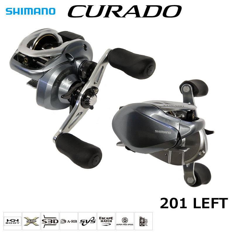シマノ(SHIMANO) 15クラド(CURADO) 201 (左) ☆セール処分特別割引品