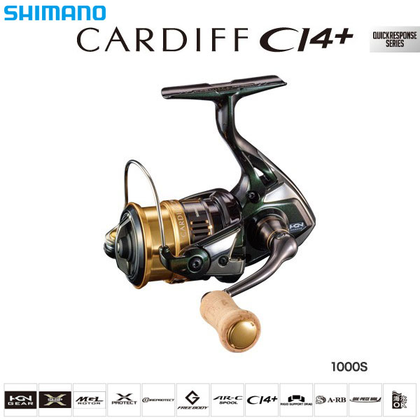 シマノ(SHIMANO) 18 カーディフ CI4+ 1000S カーディフ XR ☆NEW