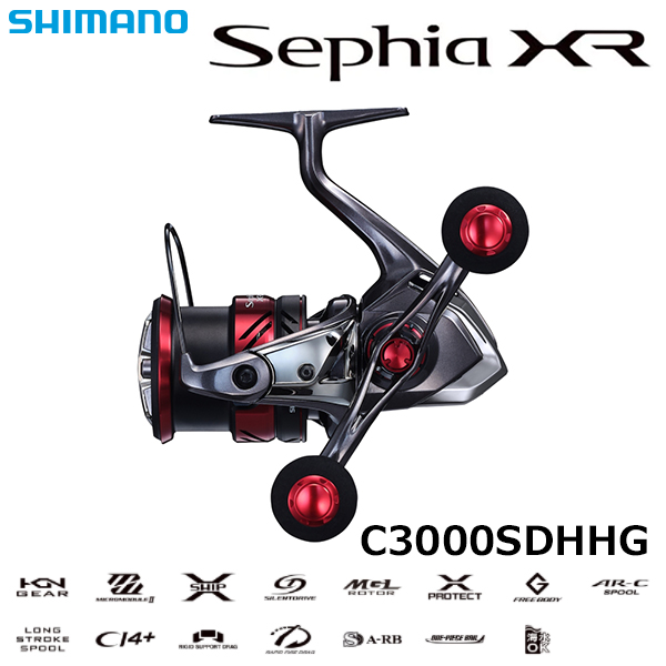 シマノ(SHIMANO) 21 セフィア XR C3000SDHHG ○廃番 セフィア XR
