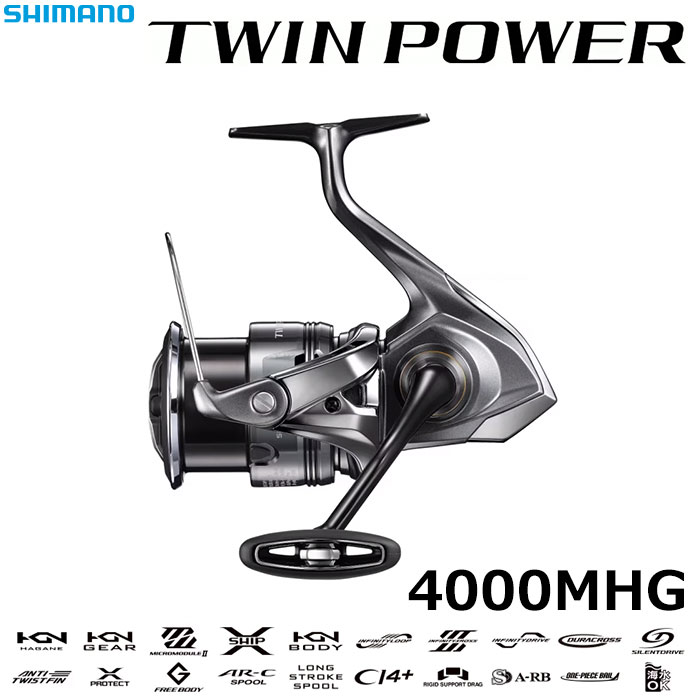 シマノ(SHIMANO) 24 ツインパワー 4000MHG ☆特別割引品 ツインパワー