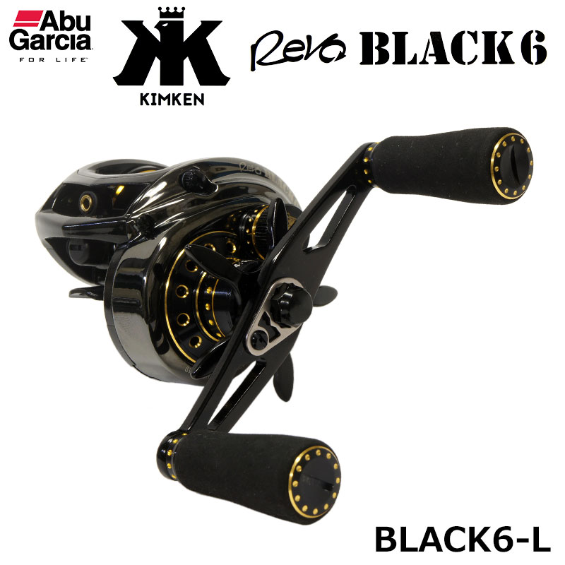 アブ・ガルシア REVO BLACK6(レボ ブラック6)(左ハンドル) ☆特別割引