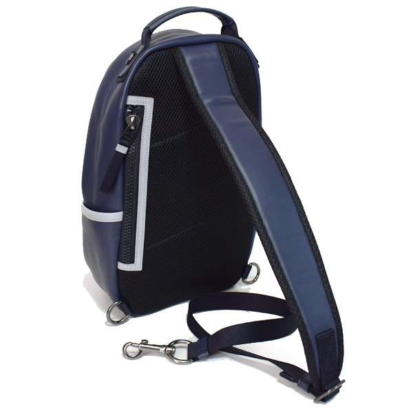 COACH】コーチ メンズ スムースカーフレザー リフレクティブレザー