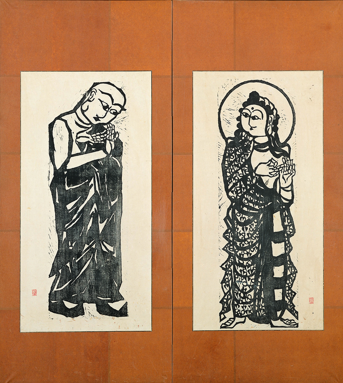 やっぱり素敵な人だった」 −勅使河原蒼風、棟方志功の作品を中心に