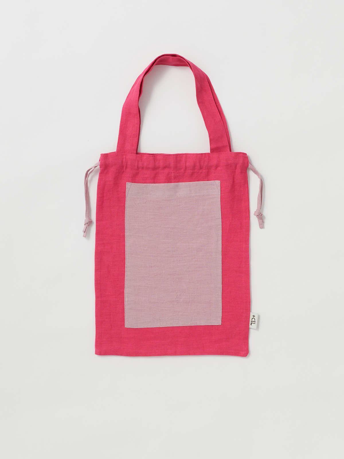 I＆FリネンバッグS グリーン×イエロー | セルホームプロダクツ | ＋CEL