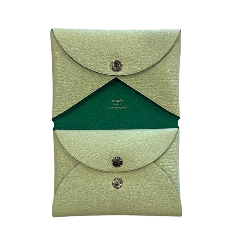 HERMES エルメス シェーブルミゾール カルヴィ デュオ ヴェールフィズ