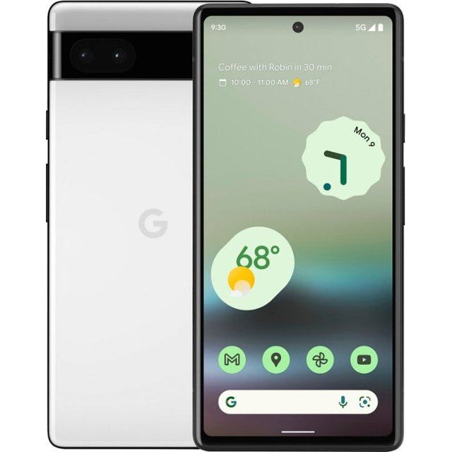 Google - Pixel 6A 128GB (Unlocked) - Chalk – Cell2Get