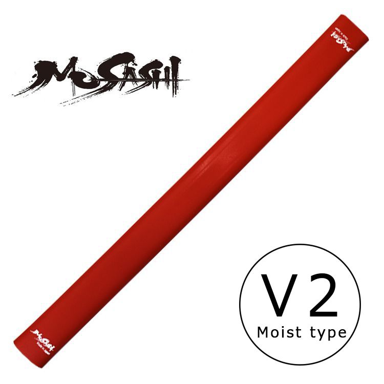 ADAM Musashi V2（しっとりタイプ）シリーズ グリップ レッド×ホワイト