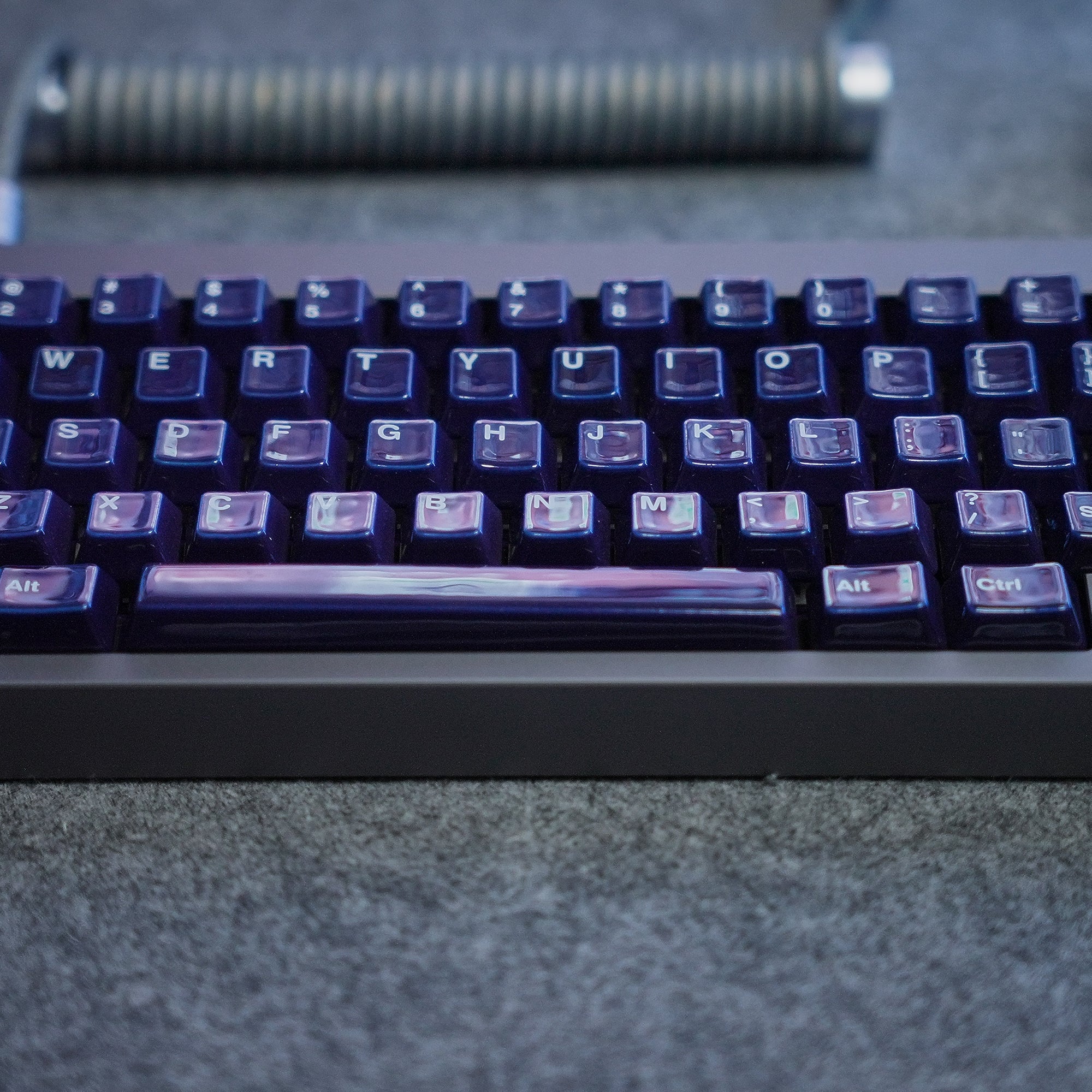 Cerakey Indigo Ceramic Keycaps Set