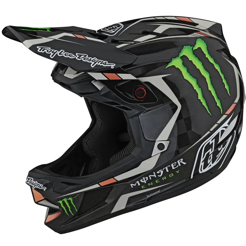 Troy Lee Designs D4 Carbon MTB Helmet - Ltd Edition Monster