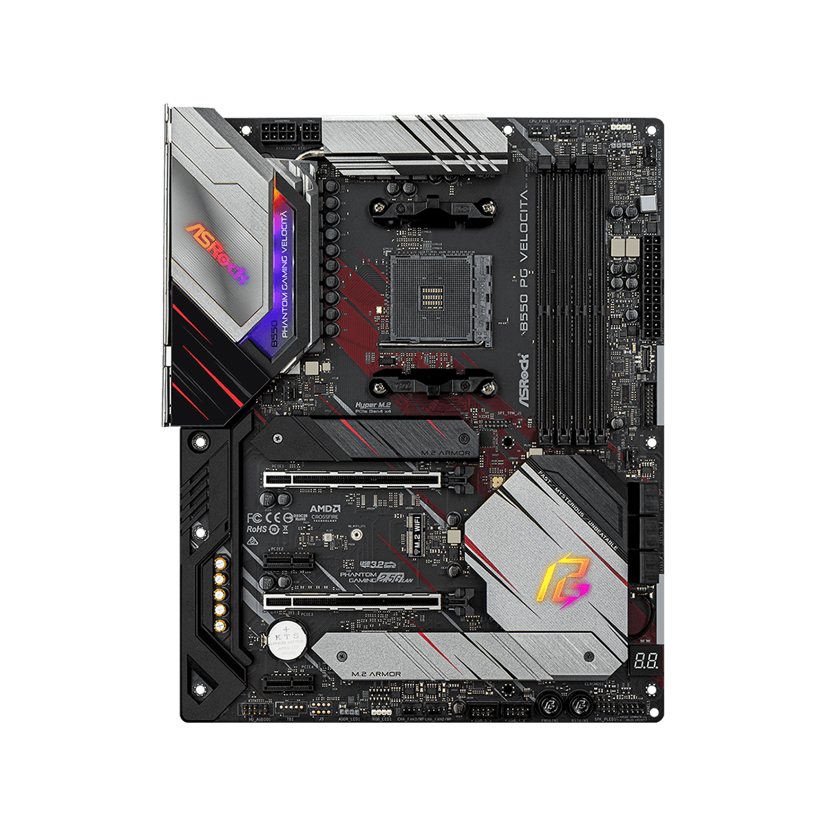 B550 PG Velocita | ASRock(アスロック) Socket AM4 AMD B550 ATX