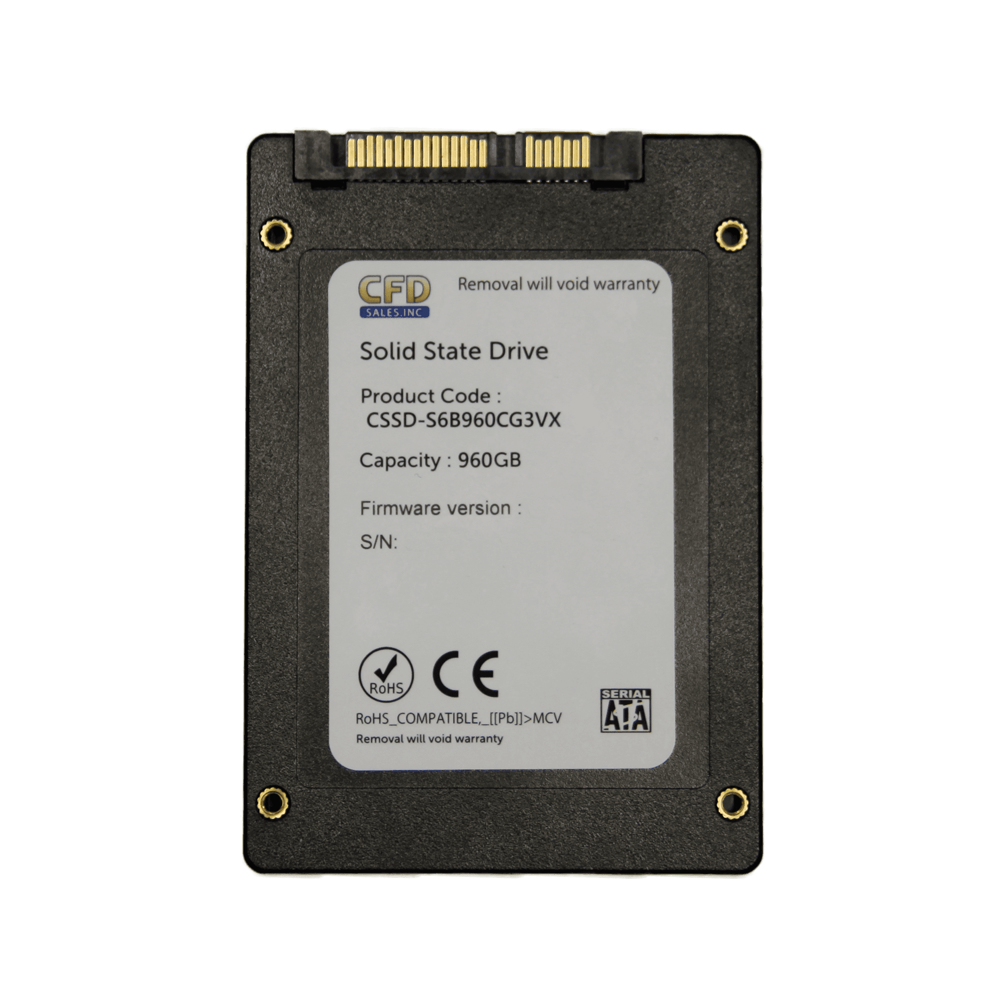 CSSD-S6B960CG3VX | CFD CG3VX SATA接続 2.5型SSD 960GB | CFD販売株式