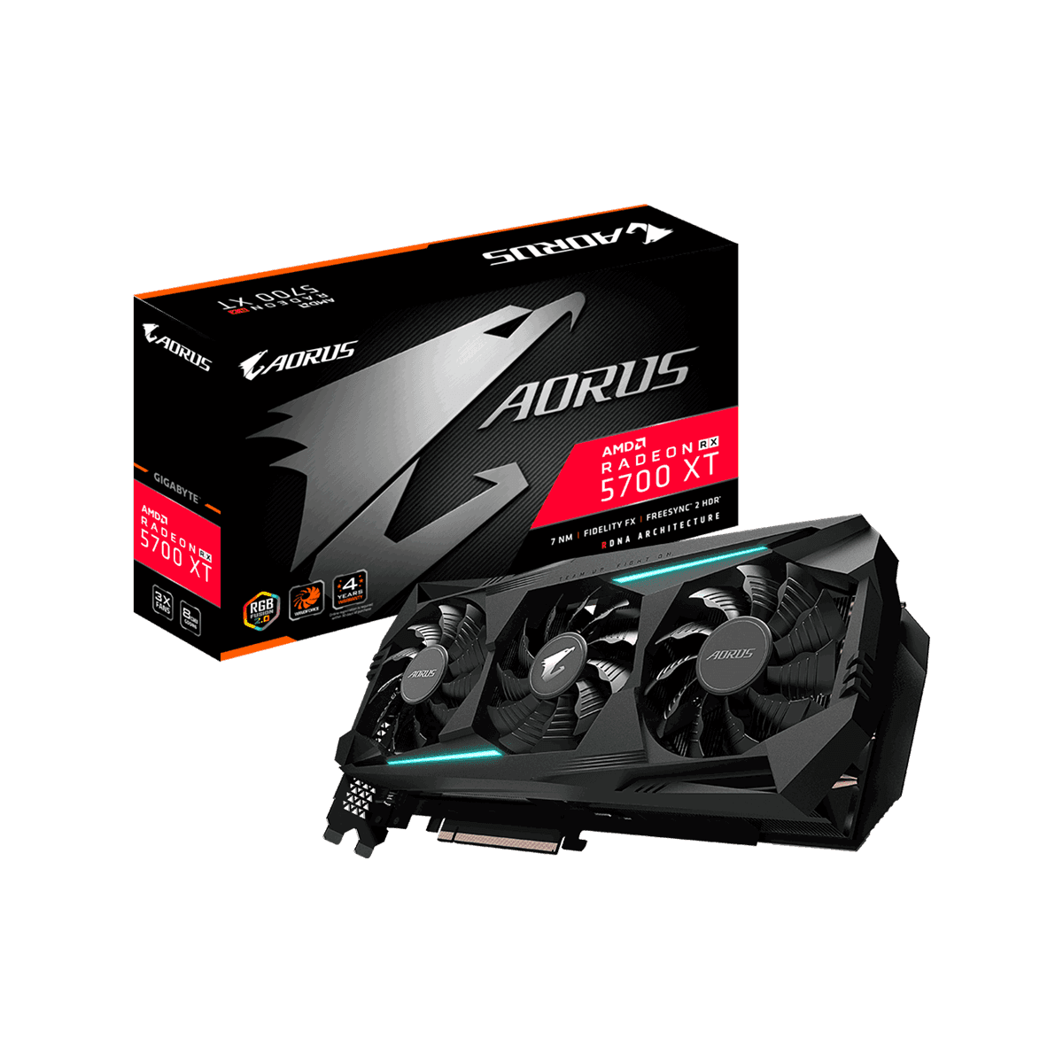 GV-R57XTAORUS-8GD | GIGABYTE Radeon RX 5700 XT 搭載 グラフィック