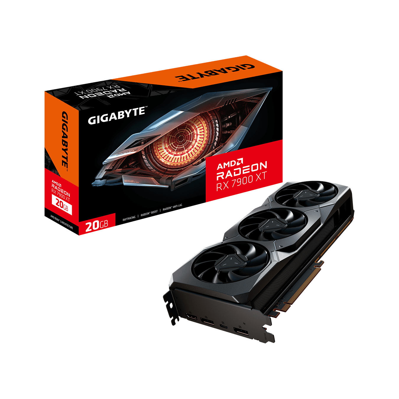 GV-R79XT-20GC-B | GIGABYTE Radeon RX 7900 XT 搭載 グラフィック