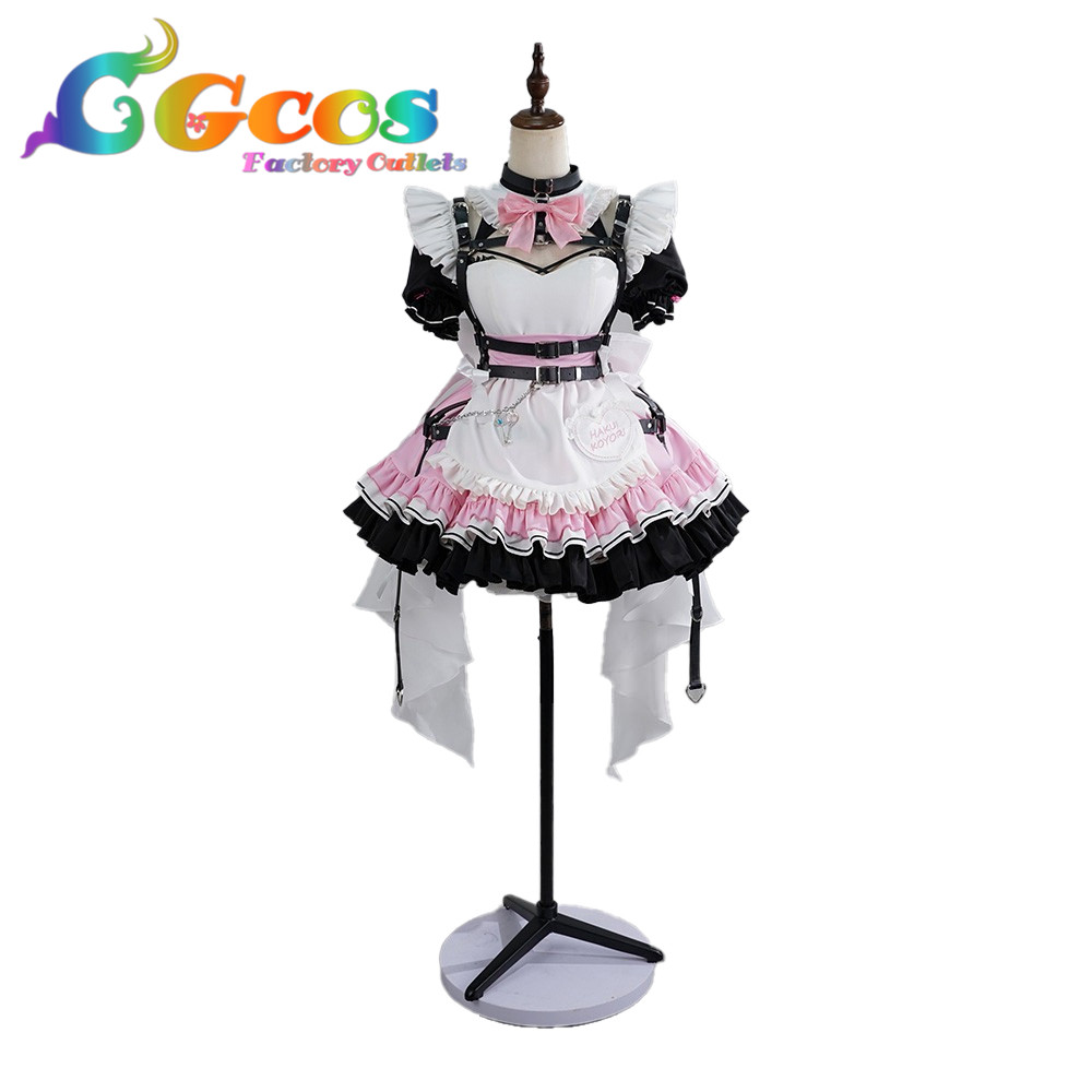 バーチャルYouTuber Vtuber 博衣こより メイド衣装 コスプレ衣装