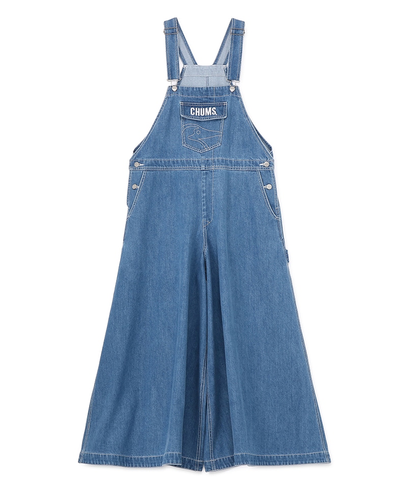 WarmDenim Overall Flare Pants/ウォームデニムオーバーオールフレア