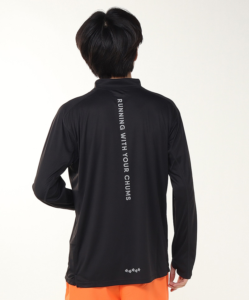 ☆激レアデザイン☆ on ロンT ランニングウェア ハーフジップ ☆激レア