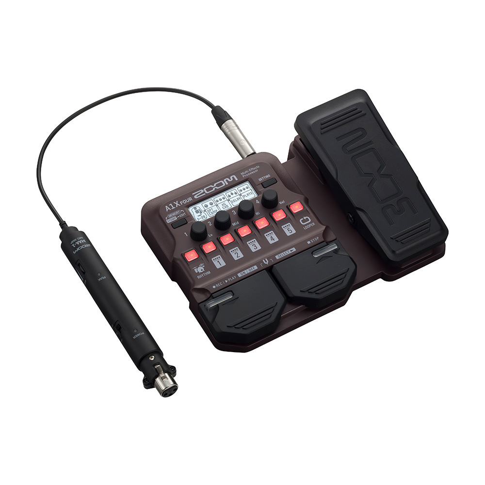 ZOOM A1X FOUR アコースティック楽器用 マルチエフェクター(ズーム