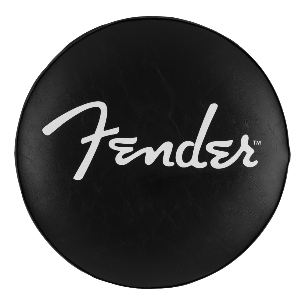 Fender フェンダー Spaghetti Logo Pick Pouch Barstool Black/Chrome