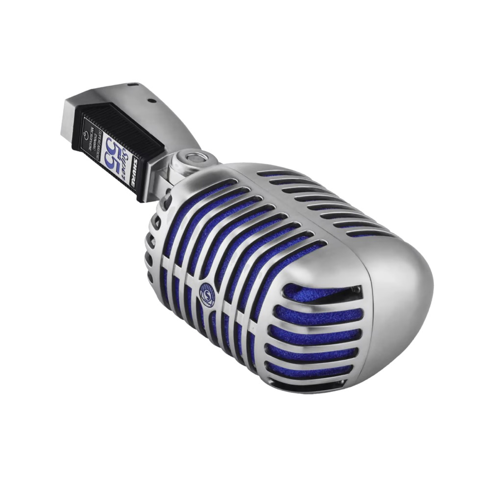 SHURE シュア SUPER 55-J ボーカル用ガイコツマイク(シュアー スーパー