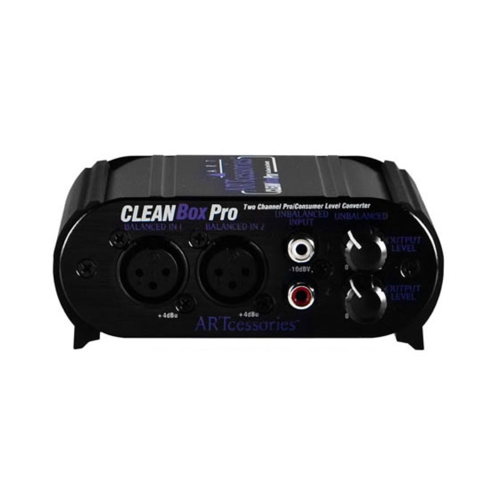 ART Clean Box Pro 2chレベルコンバーター(クリーン ボックス プロ