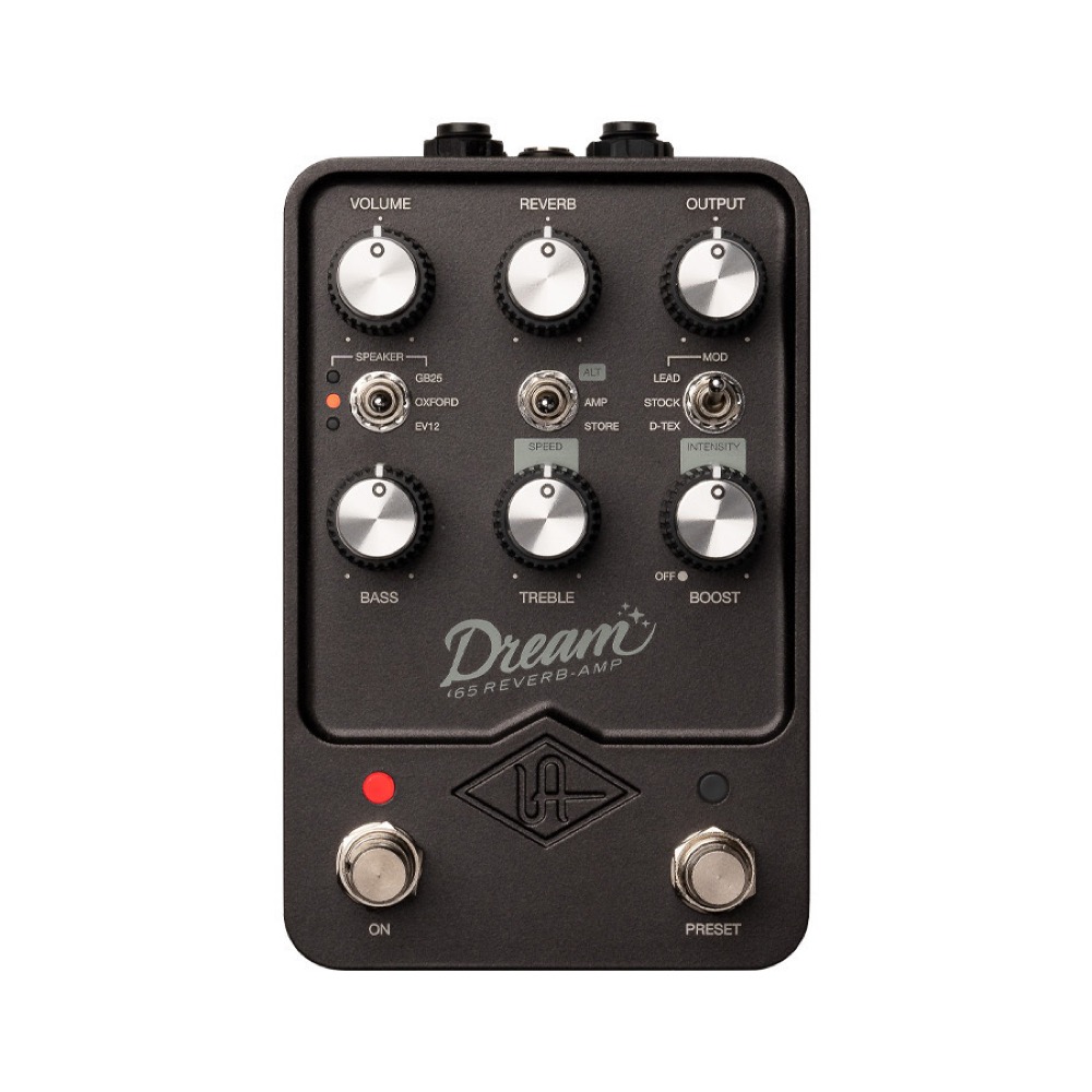 Universal Audio UAFX Dream 65 Reverb Amplifier オーバードライブ