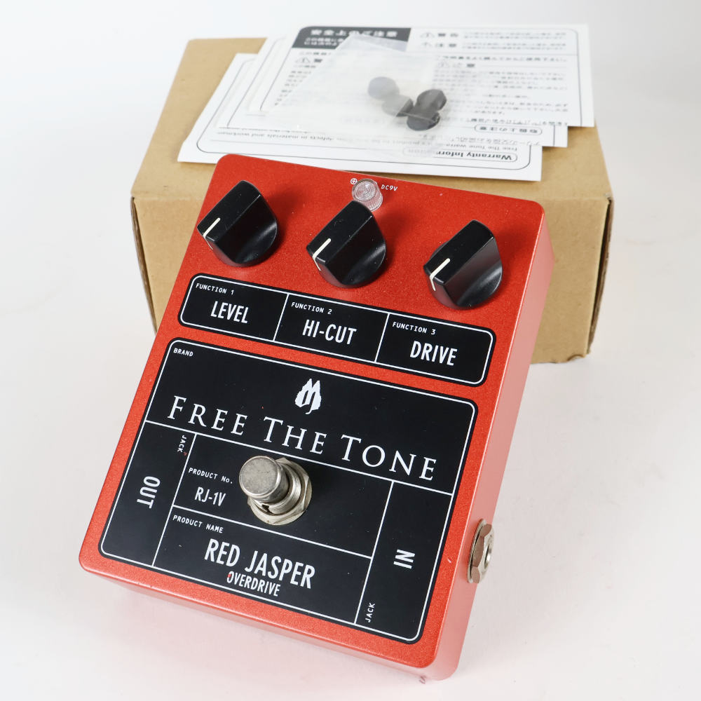 中古】 Free The Tone RJ-2V Red Jasper OverDrive オーバードライブ