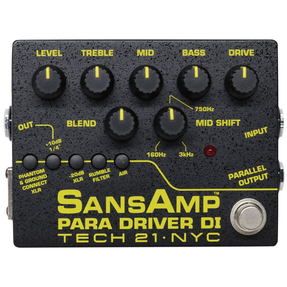 TECH21 SansAmp PARA DRIVER DI DIボックス(テック21 サンズアンプ