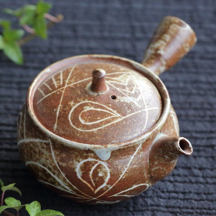 kk 陶芸家 萬古焼 山本広己 秀逸作 青磁香炉 共箱 M R5768 kk 陶芸家