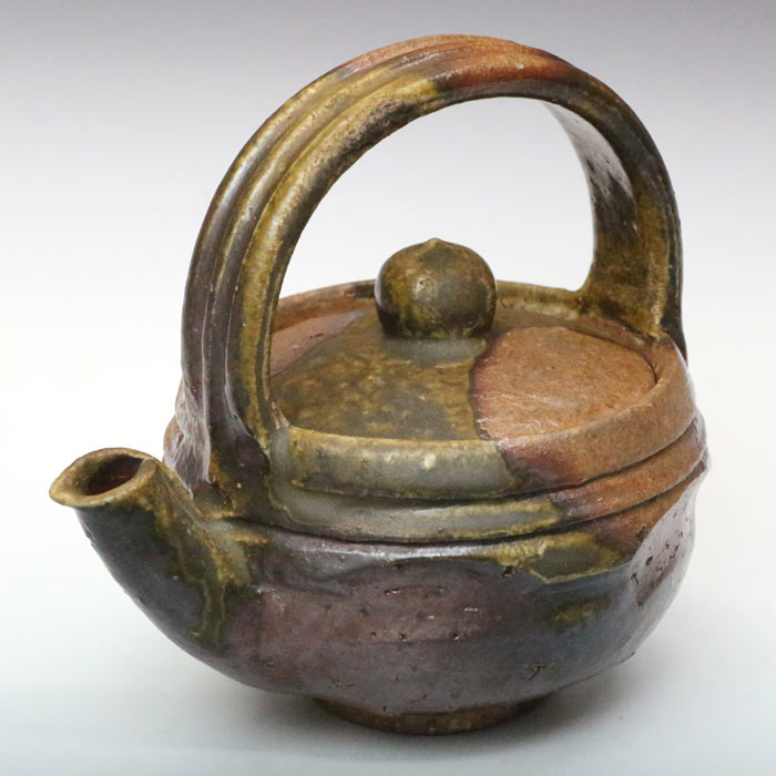 送料無料 備前焼 急須 湯沸 水注 土瓶煎茶道具 検/楽山紫砂九谷備前萩