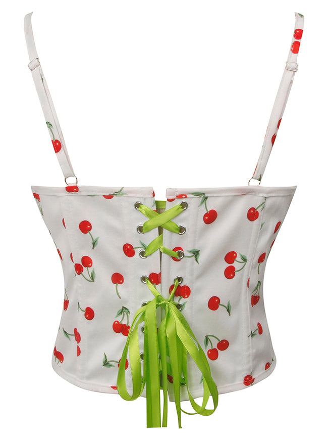 Herlipto Cherry Pattern Strap Top♡ Cherry Pattern Strap Top