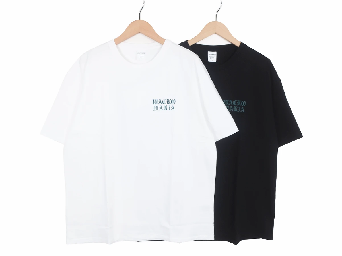 WACKO MARIA ワコマリア】WASHED HEAVY WEIGHT CREW NECK T-SHIRT