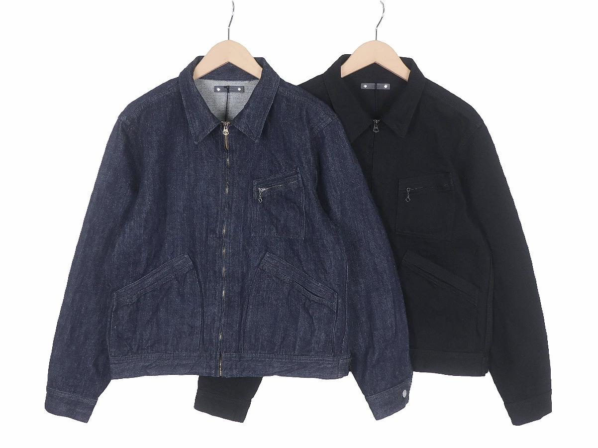 MINEDENIM マインデニム】 Denim Zip Up Trucker JKT デニムジャケット