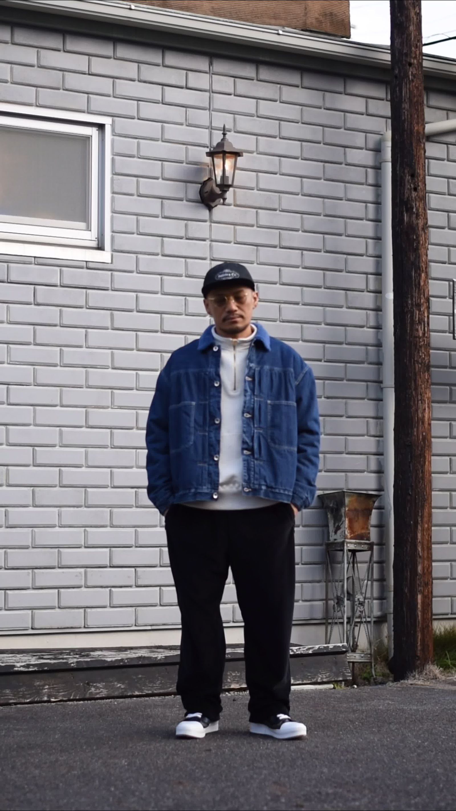 Porter Classic - STEINBECK DENIM BOA JACKET (INDIGO