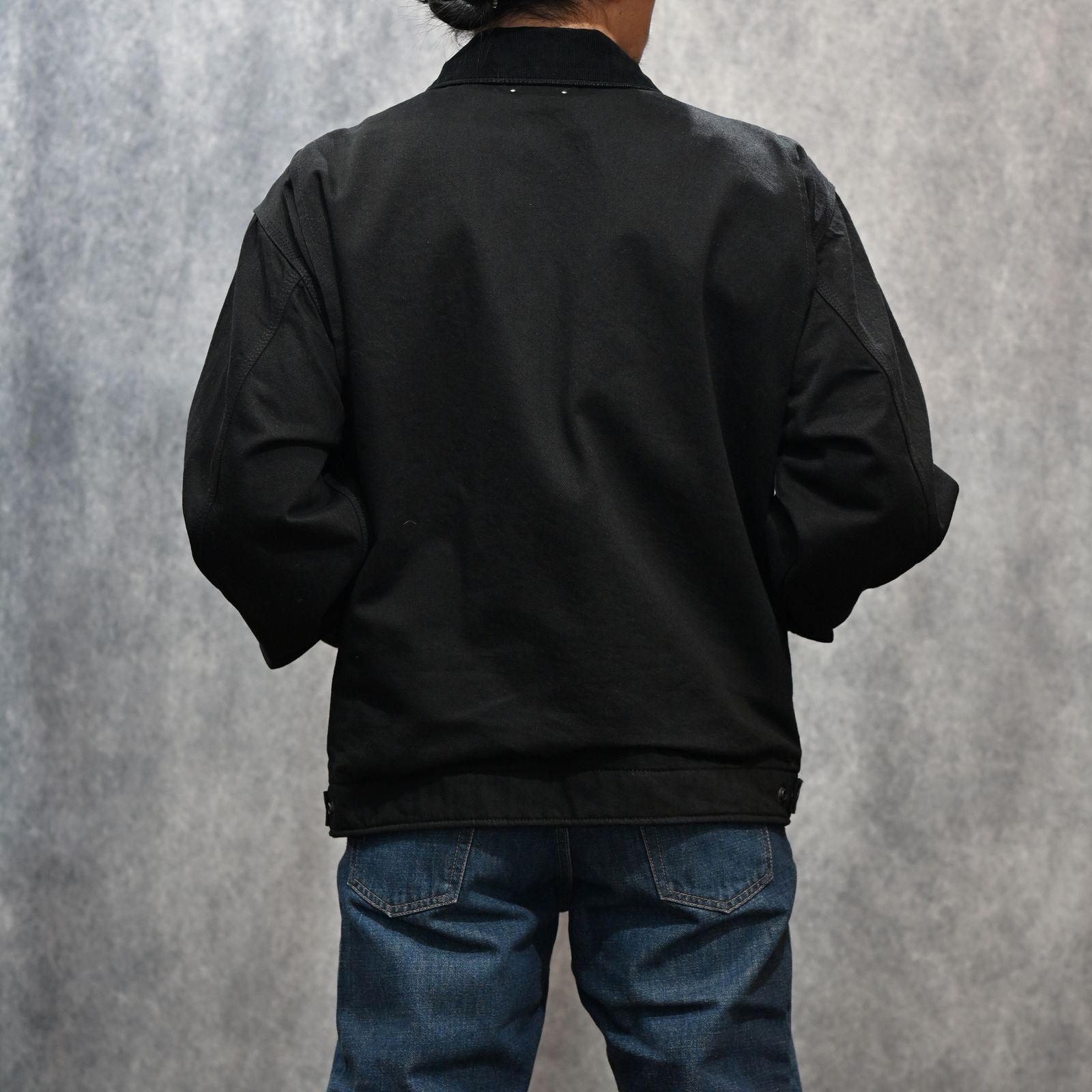 MINEDENIM - × M&M CUSTOM PERFORMANCE Black Denim Detroit Jacket