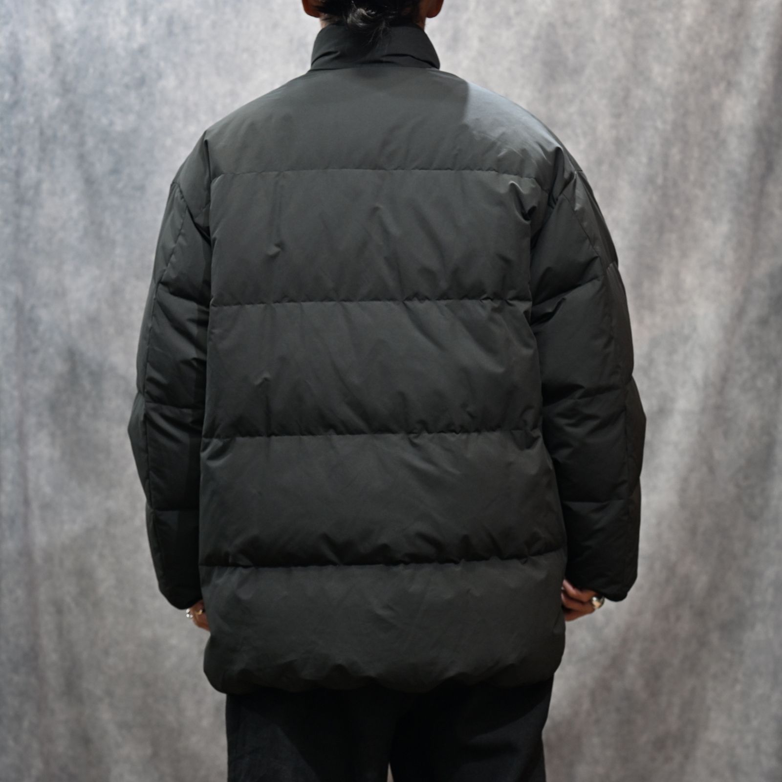 Porter Classic - WEATHER CHINESE DOWN JACKET （BLACK）｜チャイナ
