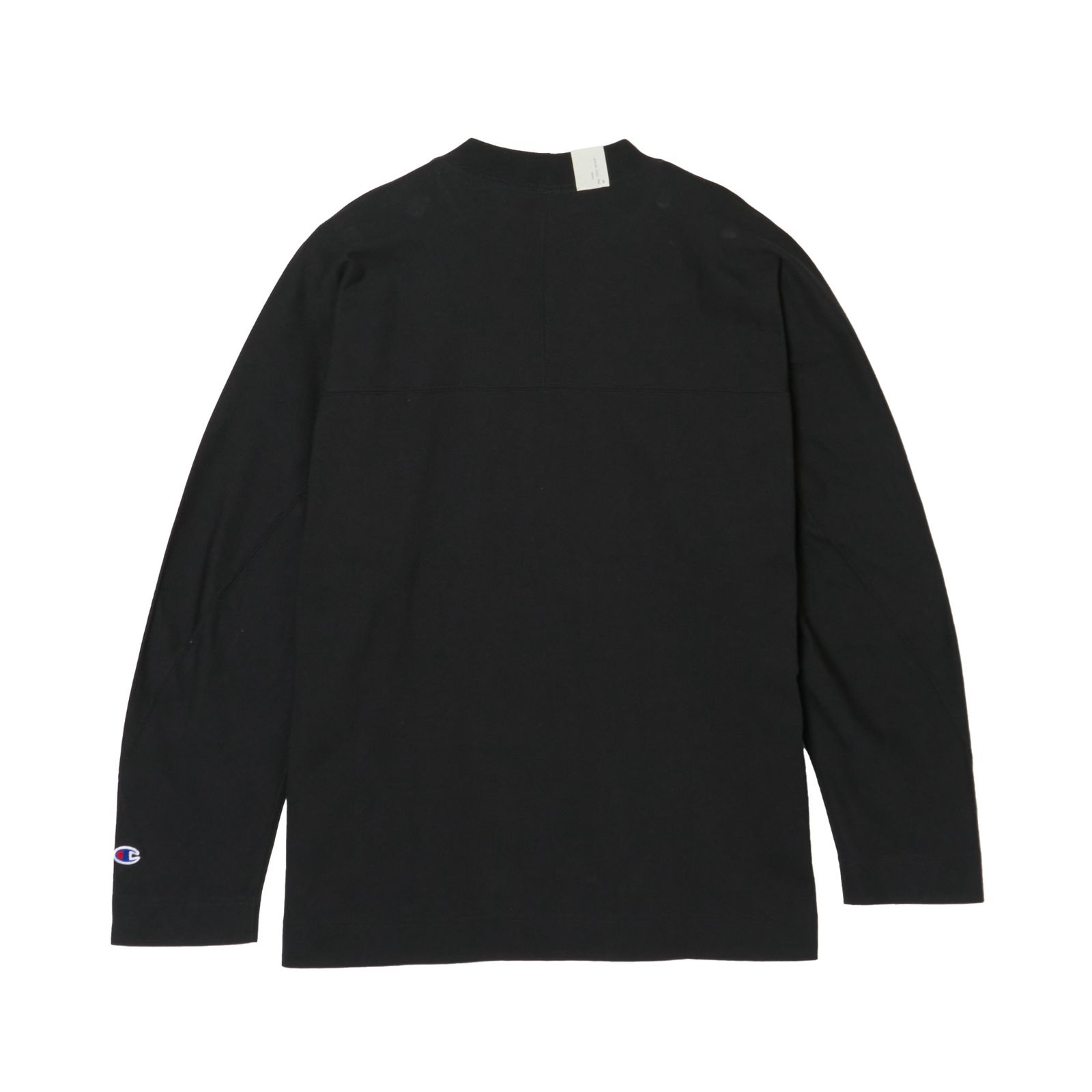 N.HOOLYWOOD - CREWNECK LONGSLEEVE T-SHIRT (BLACK) - チャンピオン