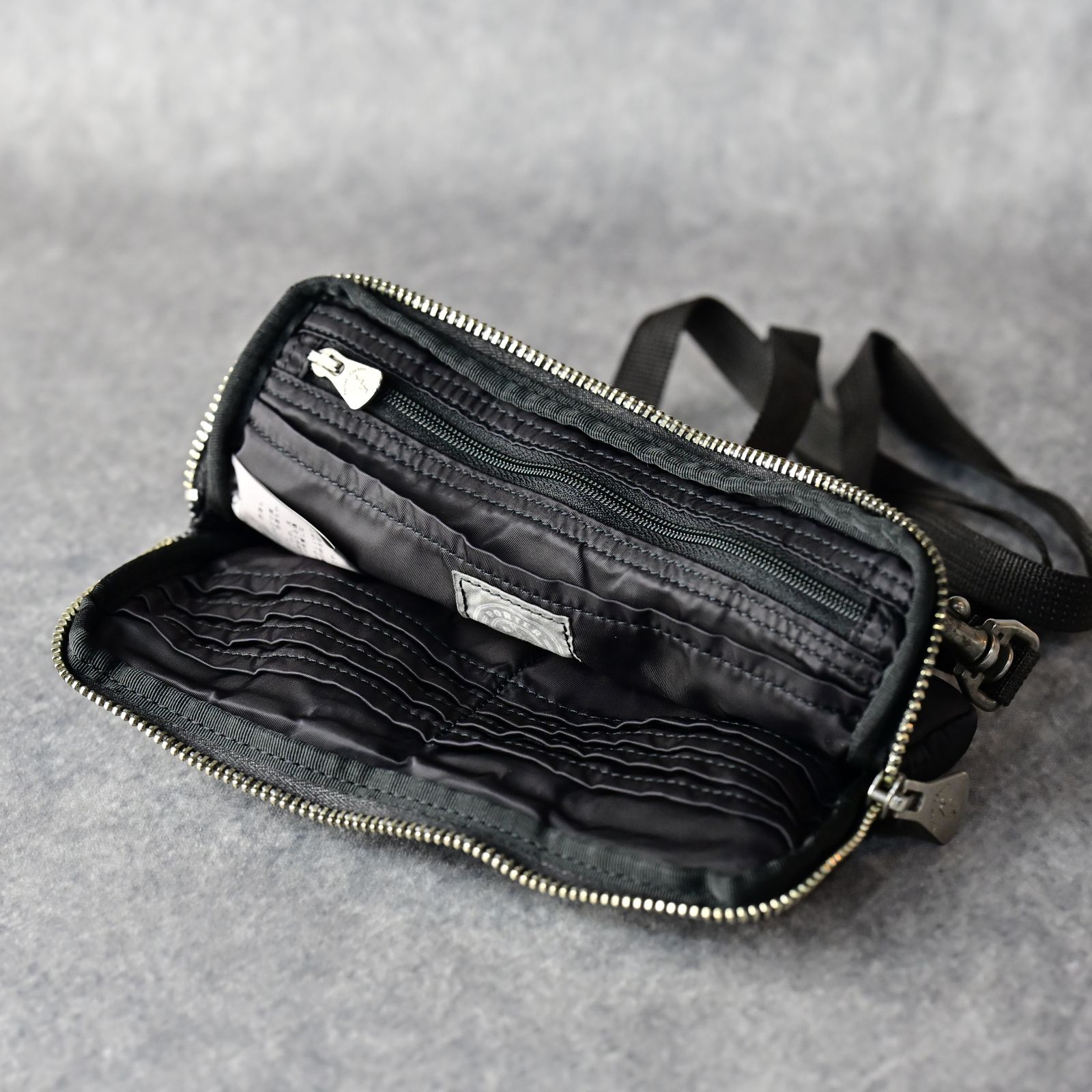 Porter Classic - SUPER NYLON WALLET POUCH (BLACK) | スーパー