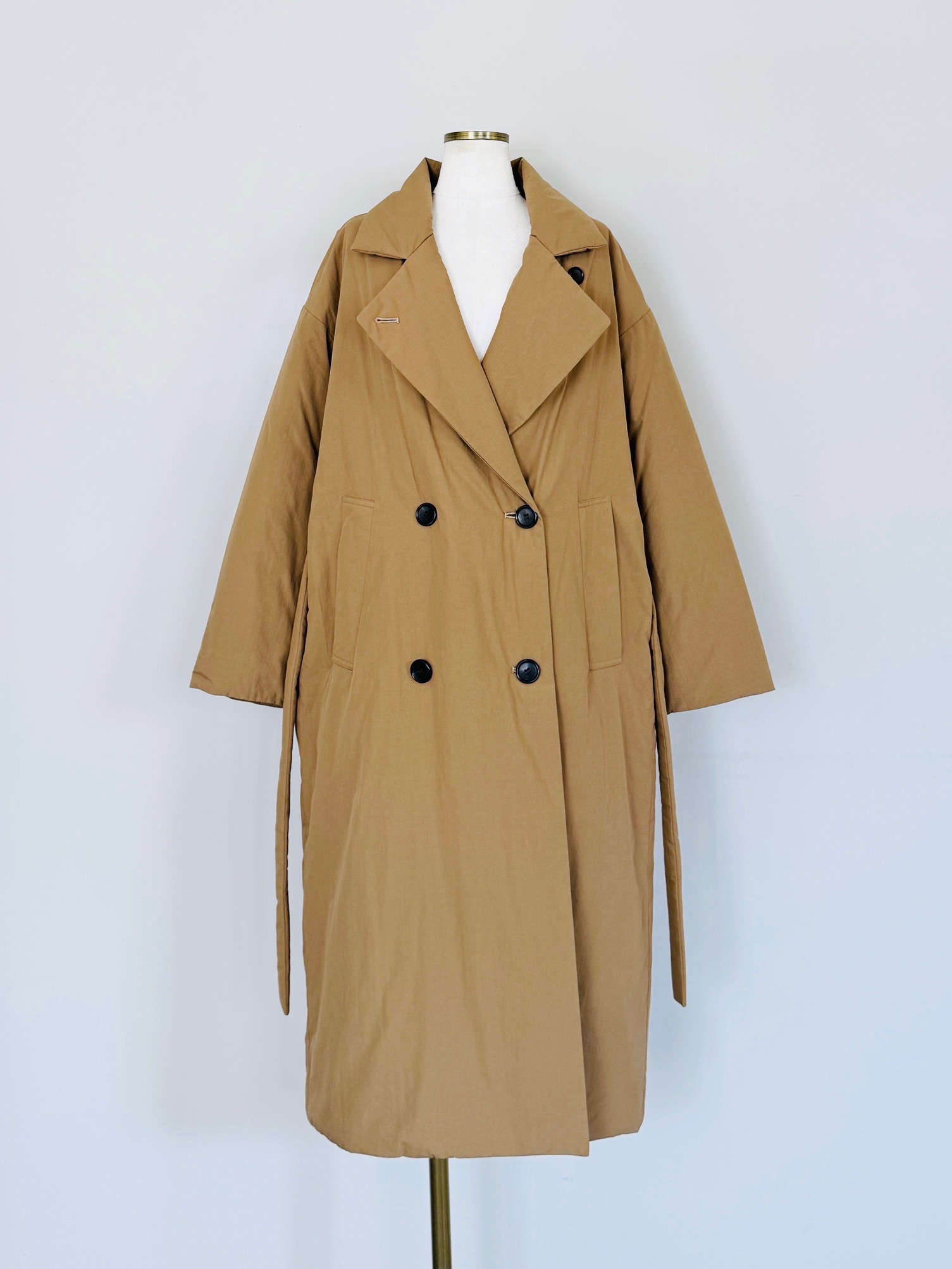 SELECT(セレクト) 中綿テーラードロングコート｜Praise / trois