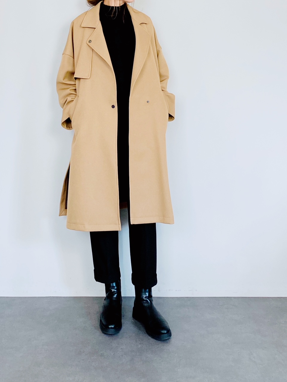 SELECT(セレクト) ナノヒーティングトレンチ風コート（ライナー付