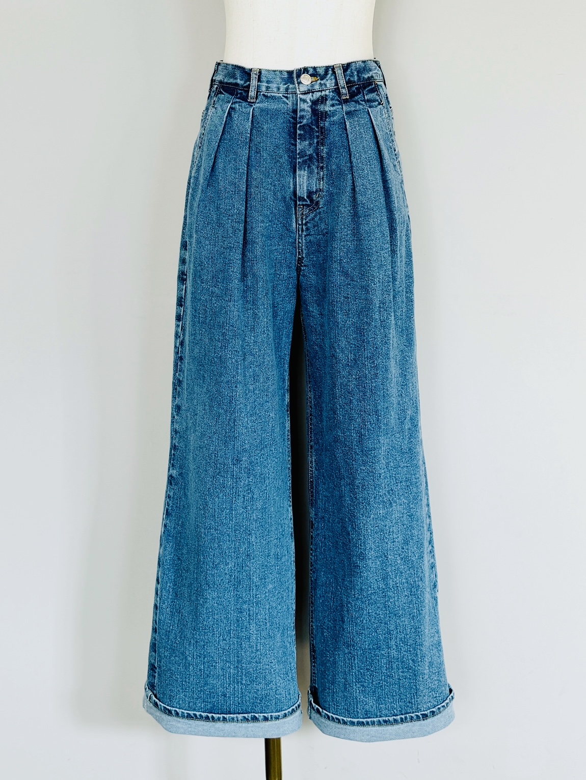 SELECT(セレクト) 2タックワイドデニムパンツ｜Praise / trois / anana