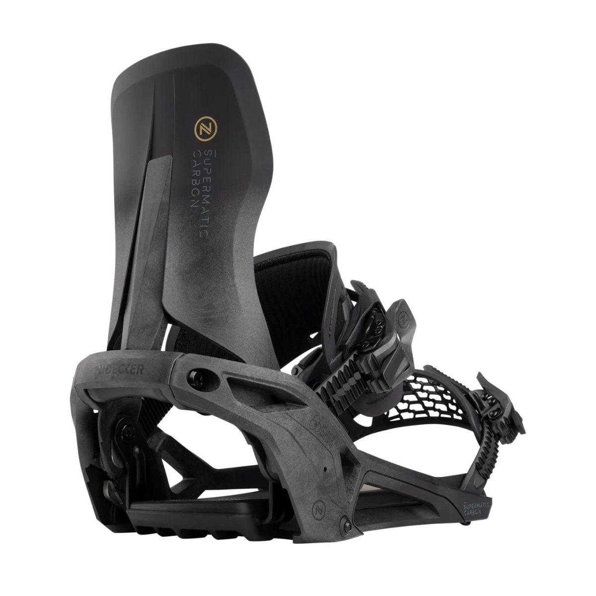 Nidecker Carbon Supermatic Snowboard Bindings Mens | Christy Sports