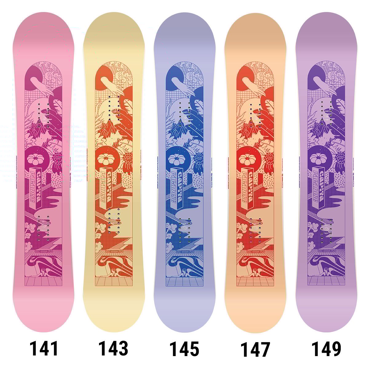 CAPiTA Paradise Snowboard Womens | Christy Sports