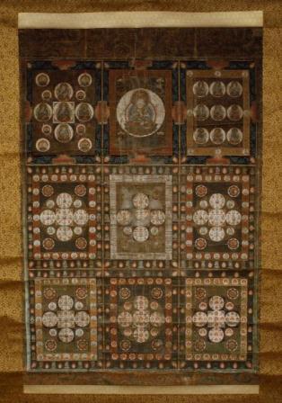 千葉市：両界曼荼羅（胎蔵界・金剛界）（県指定文化財）