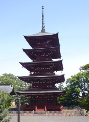 最勝院五重塔 - 弘前市