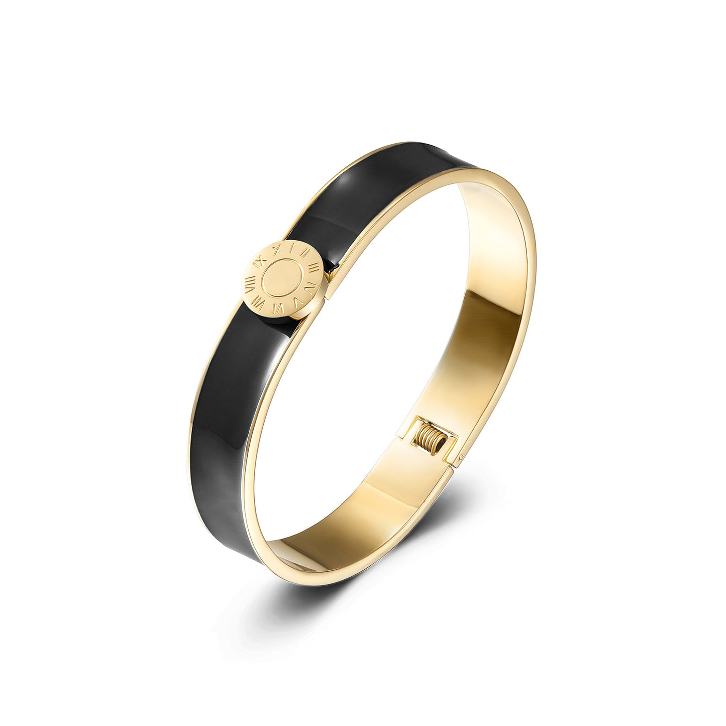 Roman Numerals Enamel Bangle – Ciunofor