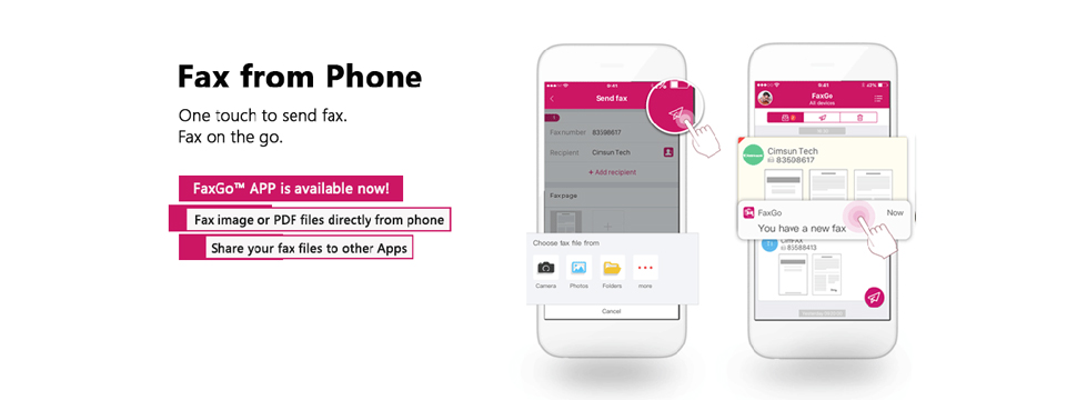 CimFAX Fax Server - Home|Fax from PC|Fax to Email