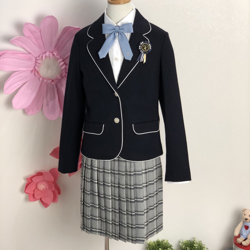 ポンポネット 清楚な水色リボンのスーツ 160 / ブランドフォーマル